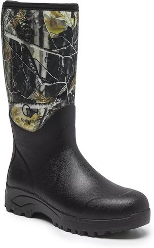 Neoprene Insulated Rain Boots with Steel Shank,Heavy-duty Mud Boots for Hunting Farming Raining Fishing Gardening Yard Work in Saudi Arabia