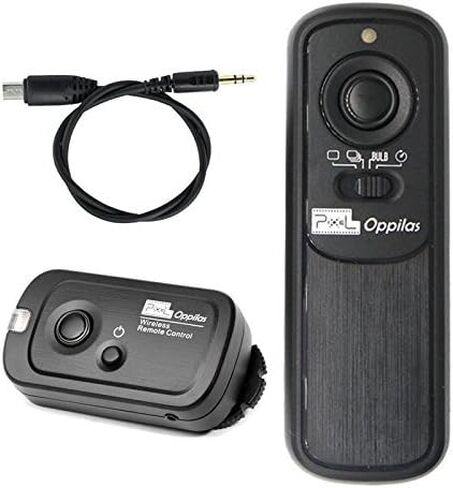 بكسل أوبيلاس 2.4 جيجا هرتز جهاز تحكم عن بعد لاسلكي رقمي S2 إصدار مصراع عن بعد لكاميرات سوني، يستبدل سوني RM-SPR1 in Kuwait