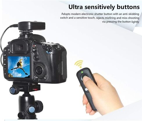 بكسل أوبيلاس 2.4 جيجا هرتز جهاز تحكم عن بعد لاسلكي رقمي S2 إصدار مصراع عن بعد لكاميرات سوني، يستبدل سوني RM-SPR1 in Kuwait