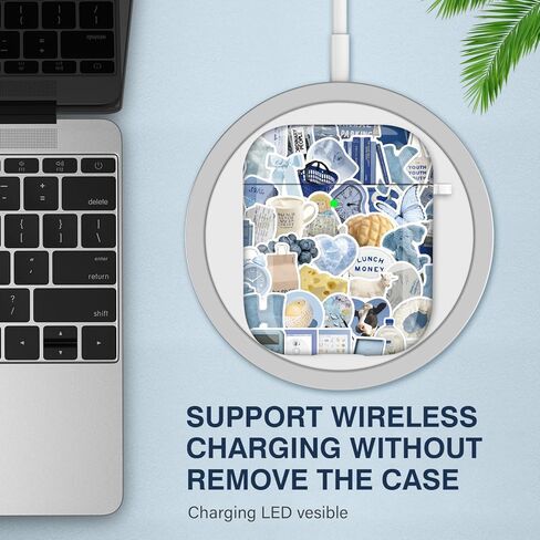 maxjoy لحالة airpods، أنيمي الكرتون تصميم لطيف airpods الجيل الأول والثاني غطاء حالة لقرون الهواء الرجال الفتيان الفتيات الأطفال، حالات kawaii لairpods التفاح 1/2، أنيمي الأبيض سحابة الحبل in Kuwait