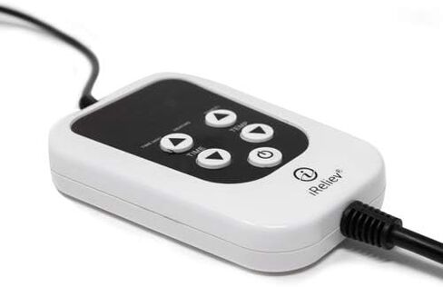 وسادة تدفئة بالأشعة تحت الحمراء البعيدة من iReliev مع اليشم الطبيعي والتورمالين (24 بوصة × 16 بوصة) - حرارة مخترقة تلطف آلام العضلات والمفاصل الصلبة والتشنجات والتهاب المفاصل وآلام الظهر - تتضمن حقيبة سفر in Kuwait