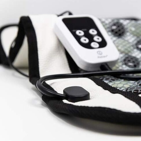 وسادة تدفئة بالأشعة تحت الحمراء البعيدة من iReliev مع اليشم الطبيعي والتورمالين (24 بوصة × 16 بوصة) - حرارة مخترقة تلطف آلام العضلات والمفاصل الصلبة والتشنجات والتهاب المفاصل وآلام الظهر - تتضمن حقيبة سفر in Kuwait