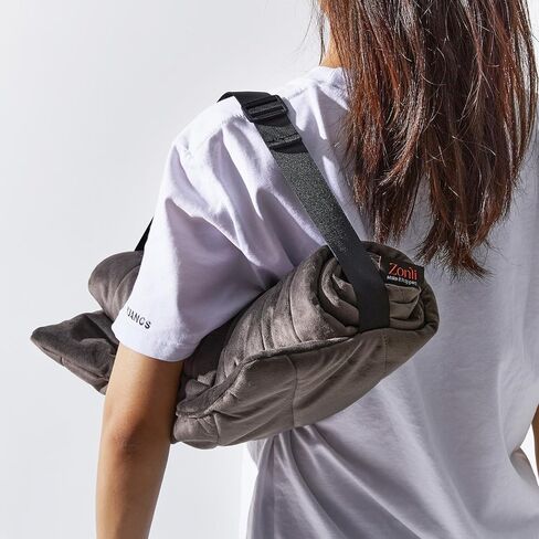 ZonLi Dutch Velvet USB Heated Pad for Chair, Sofa and Couch, Portable Cordless 5V Electric Heated Cushion with 3 Heat Levels (104°F -140°F), includes 4.92-feet USB Extension Cable(Burgundy) in Kuwait