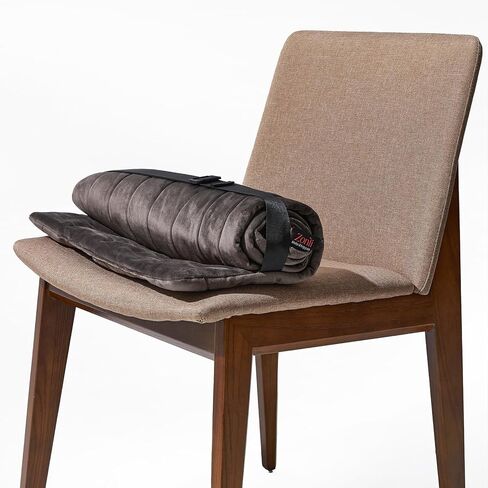 ZonLi Dutch Velvet USB Heated Pad for Chair, Sofa and Couch, Portable Cordless 5V Electric Heated Cushion with 3 Heat Levels (104°F -140°F), includes 4.92-feet USB Extension Cable(Burgundy) in Kuwait