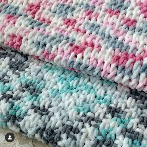 Alize Puffy Fine Color Baby Blanket Small Loop 100% Micropolyester Soft Yarn Lot of 4skn 400gr 64yds (5939) in Saudi Arabia