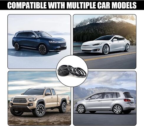 Car Bumper Fenders Fasteners O Rings, Quick Release Fasteners Washer Kit, Bumper Fenders Replacement Rubber Fasteners Bands O Rings, Universal O Ring Gaskets for Car Bumpers in Saudi Arabia