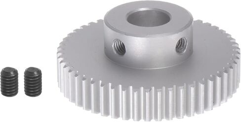 HARFINGTON Step Spur Gear 12mm Bore Gear 60T Mod 1 Aluminum Alloy Motor Gear for RC Car Replacement Parts Accessories Electric Grinder Gearbox Reduction Gear Reducer in Saudi Arabia
