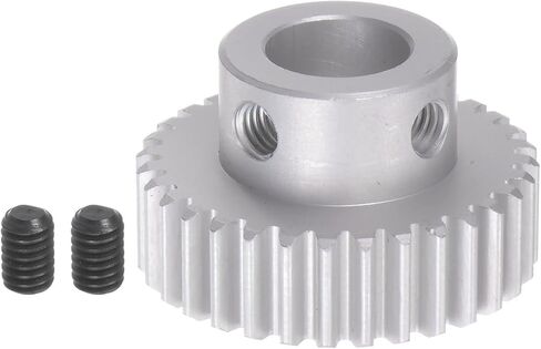 HARFINGTON Step Spur Gear 12mm Bore Gear 60T Mod 1 Aluminum Alloy Motor Gear for RC Car Replacement Parts Accessories Electric Grinder Gearbox Reduction Gear Reducer in Saudi Arabia