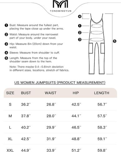 Tongmingyun Women's Casual Sleeveless Jumpsuits V Neck Button Jogger Pants Rompers in Saudi Arabia