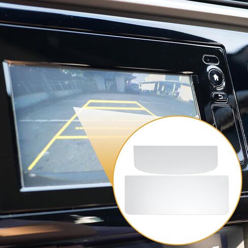 واقي شاشة - واقي شاشة ملاحة زجاجي مقوى للسيارة - لسيارة إنفينيتي QX60 2022-2023 زجاج مقوى شفاف - مجموعة واحدة in Kuwait