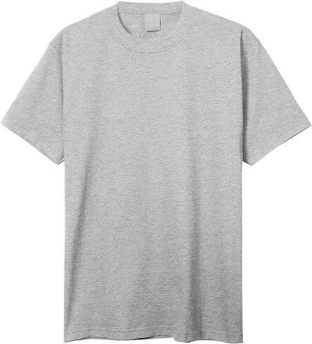 Hat and Beyond Mens Super Max Heavyweight Cotton T Shirt Solid Short Sleeve Tee S-5XL in Kuwait