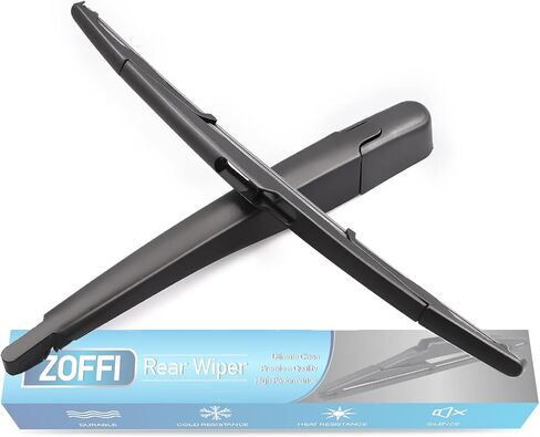 شفرة ذراع الممسحة الخلفية، بديلة لسيارة Ford Edge 2007-2013 - استبدال مجموعة ممسحة الزجاج الأمامي الخلفية من ZOFFI - نافذة تنظيف مطاطية طبيعية لجميع المواسم in Kuwait