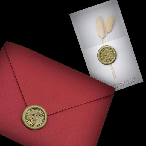 TELOSMA Navy Blue Sealing Wax Candle - Sealing Wax with Wick, Homemade Wax Seals for Wedding or Event Party Invitation,Thanks Giving Card, Christmas Thanks Card Envelope, 12 Count in Saudi Arabia