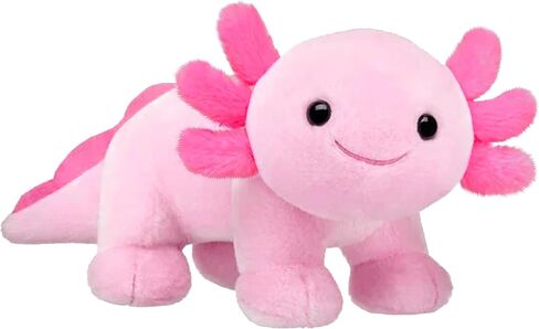 Axolotl Plush, Soft Cute Axolotl Stuffed Animal Plushies, Kawaii Plushies Dolls for Kids, Gift for Girls Boys (Green) in Kuwait