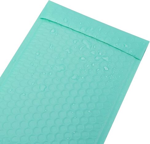 16 × 11 بوصة فقاعات بريدية ذات فتحة جانبية باللون الأزرق المخضر (25 حزمة) in Kuwait