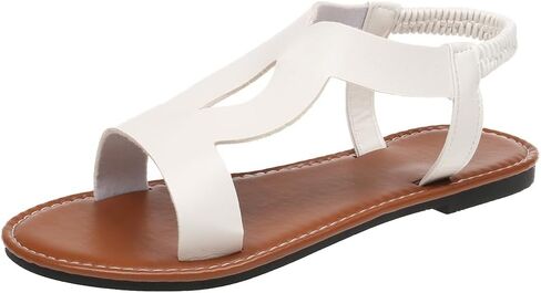 flat sandals for women open toe fashion casual Ankle Strap Summer sandals for women 2024 in Saudi Arabia