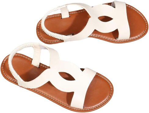 flat sandals for women open toe fashion casual Ankle Strap Summer sandals for women 2024 in Saudi Arabia