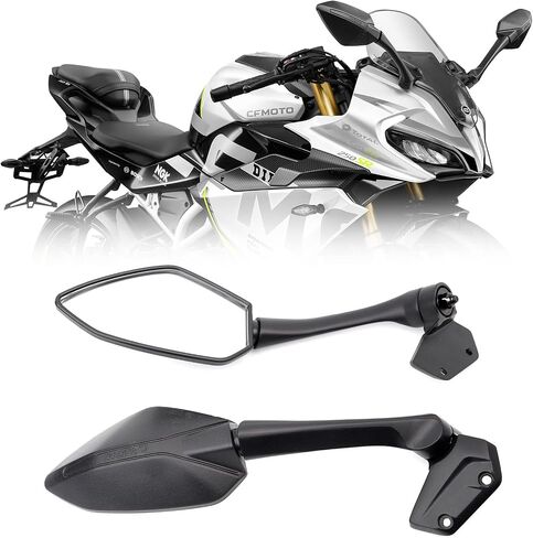 مرايا الرؤية الخلفية للدراجة النارية مناسبة لـ CFMOTO 300SS,CF250SR 300SR عدد أجزاء OEM اليمنى واليسرى 7010-03-000007-H08-L/7010-03-000007-H08-R in Saudi Arabia