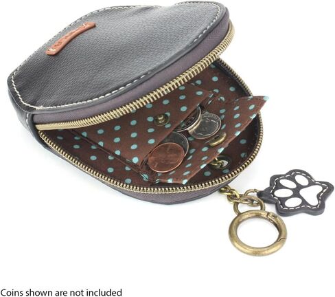 CHALA Mini Coin Purse Keychain - RFID Protected Card Holder and Coin Purse Accessory - Turtle A in Kuwait
