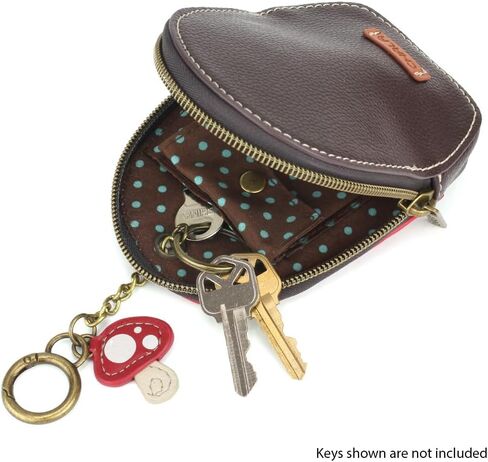 CHALA Mini Coin Purse Keychain - RFID Protected Card Holder and Coin Purse Accessory - Turtle A in Kuwait