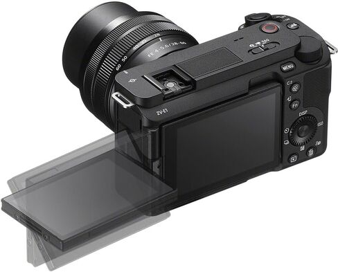 Sony Alpha ZV-E1 Full-Frame Vlog Mirrorless Lens Camera with 28-60mm Lens - Black (ILCZVE1L/B) + 2 x 64GB Card + Filter Kit + Bag + 3 x NP-FZ100 Compatible Battery + External Charger + More (Renewed) in Saudi Arabia