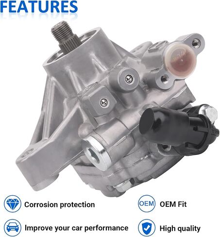 21-5456 Power Steering Pump Compatible with 2006 2007 2008 2009 2010 2011 Honda Civic 1.8L, Power Assist Pump Replace part 56110-RNA-A01, 29010309, 36-215668 in Saudi Arabia