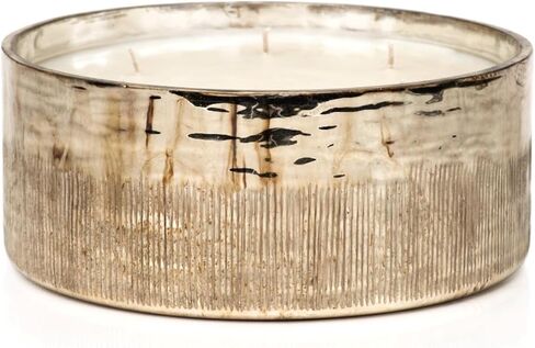 Zodax Siberian FIR Antique Silver Wood Wick Scented Candle in Saudi Arabia