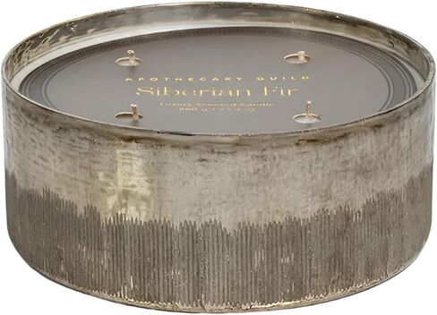 Zodax Siberian FIR Antique Silver Wood Wick Scented Candle in Saudi Arabia