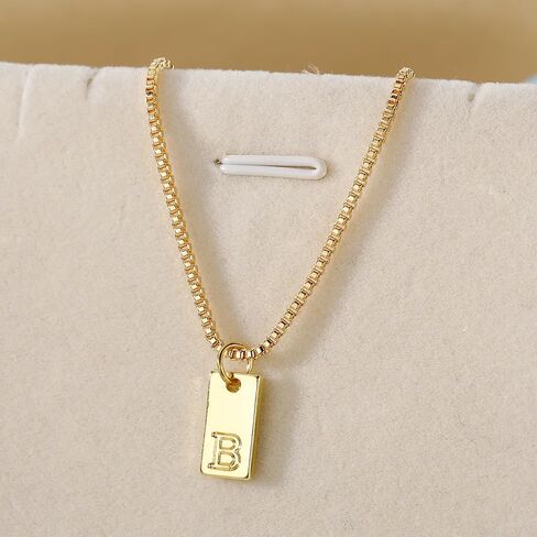 Layered Initial Necklaces Gold for Women, 14K Gold English Plated Initial A-Z Letter Necklace Pendant Personalized Dainty Link Chain Chokers, Mothers Day Jewelry Gifts for Girls in Kuwait