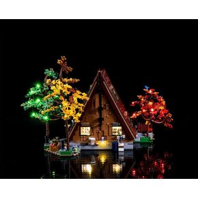 Brick Loot Deluxe LED Lighting Light KIT for Your Lego A Frame Cabin Set 21338- (Note: Model is NOT Included)