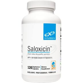XYMOGEN Saloxicin - Antioxidant & Joint Support Supplement - Grape Seed Extract, Pomegranate Fruit & Cranberry Supplement - White Willow Bark & Boswellia Extract Capsules (120 Capsules)