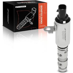 A-Premium Intake Left Engine Variable Valve Timing (VVT) Solenoid Compatible with Kia Sorento 2011, Sedona 2011-2012 & Hyundai Santa Fe 2010-2011, Genesis 2011, Genesis Coupe 2011, Azera 2012