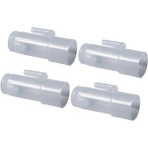 4 Pack Oxygen Adapter Enrichment Port Connector fits CPAP Tubing Hose Model 1642