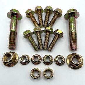 Region Offroad Shock Bolts Compatible with Jeep Wrangler TJ 1997-2006