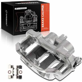 A-Premium Disc Brake Caliper Assembly with Bracket Compatible with Select Nissan Models - Frontier 1998-2004, Pickup 1995-1997, D21 1992-1994, L4 2.4L, V6 3.0L, V6 3.3L - Front Left Driver Side