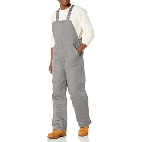 Bulwark FR mens Midweight Excel Fr® Comfortouch® Deluxe Insulated Bib Overall With Leg TabCoverall - Insulated