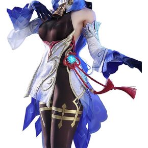 KIRA KIRA Ganyu Cosplay Costume Game Genshin Impact Ganyu Costume Doki-SR Halloween Party Costume Outfits