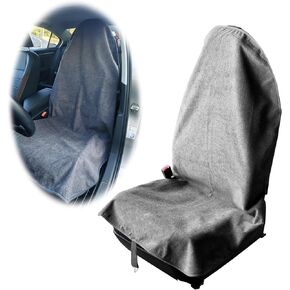 stymart Car Seat Cover Protector Front Seats Only, for Gym Workout,Swimming,Running, Universal Fit for Most Cars Trucks SUV Automotive Vehicles Seat Cover Protectors Accessories (American Flag)