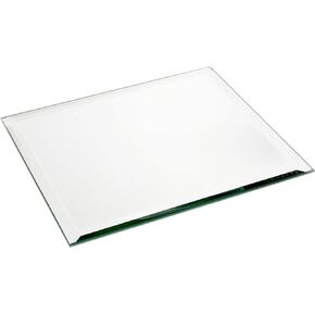 Plymor Square 5mm Beveled Glass Mirror, 8 inch x 8 inch