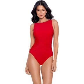 Miraclesuit Women's Swimwear Rock Solid Regatta One Piece Swimsuit