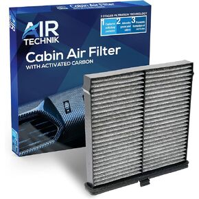 AirTechnik CF12140 Cabin Air Filter w/Activated Carbon | Fits Mazda 2 2021-2024, CX-3 2016-2022/ Scion IA 2016 / Toyota Yaris 2019-2022, Yaris IA 2017-2018 -D09W-61-J6X