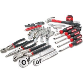 CRAFTSMAN Mechanics Tool Set, 102 Piece Hand Tool and Socket Set SAE/Metric (CMMT99449)