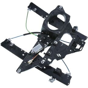 YHTAUTO Front Power Window Regulator Driver Side with 2-Pin Motor Assembly and Interior Door Panel for Ford Expedition & Lincoln Navigator 2003-2006, Sport Utility