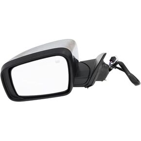 For Dodge Durango 2011 2012 2013 2014 2015 2016 2017 2018 Power Heated Chrome With Memory Side Door View Mirror Passenger Right