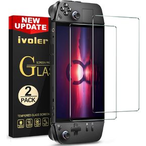 ivoler 2-Pack Upgrade Version Screen Protector for Lenovo Legion Go Gaming Handheld 8.8 inch 2023, Full Coverage Tempered Glass Transparent HD Clear Anti-Scratch for Lenovo Legion Go 8.8''