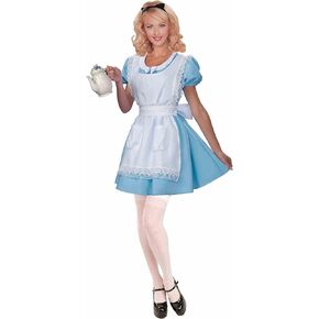 Forum Alice In Wonderland Alice Costume, Blue, Standard