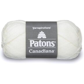Patons Canadiana Yarn, Winter White