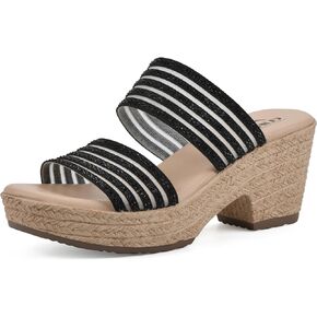 CLIFFS BY WHITE MOUNTAIN Women's Bia Heeled Sandal
