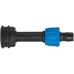 Watts ARFA1234 Anka 1/2 in. x 3/4 in. Fiberglass Reinforced Nylon Reducing Female NPT Thread Adaptor, Blue, Black