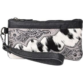 Women Natural Cowhide Leather Clutch Bag | Hand Bag | Massenger Clutch Handbag | Purse | Coin Pouch Bag